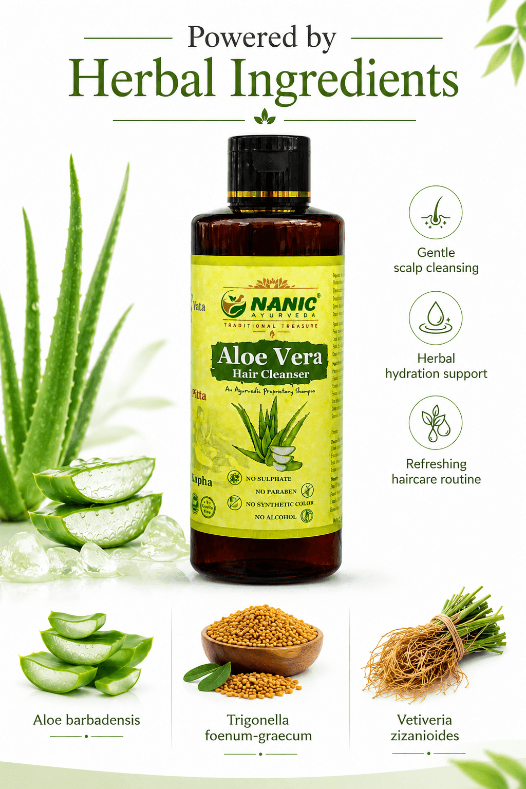 Aloe Vera Hair Cleanser